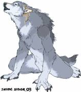 Grey Male Werewolf