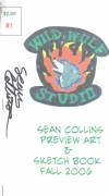 Sean Collins Sketchbook Front