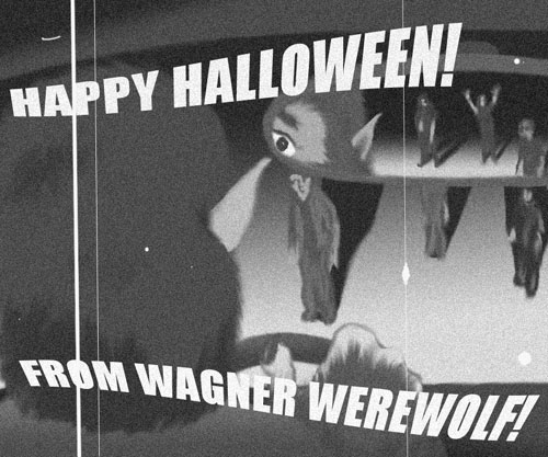 Happy Halloween from Wagner!